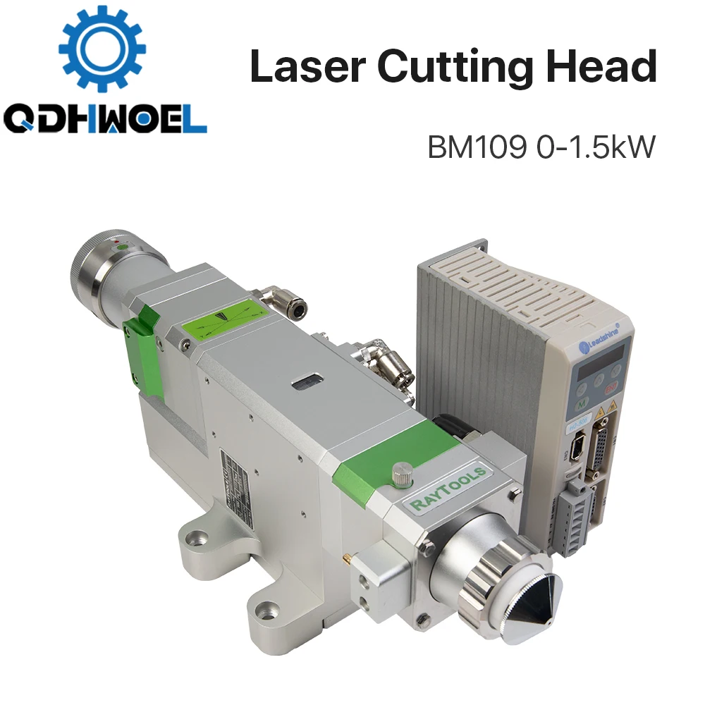 

QDHWOEL Raytools BM109 0-1.5kW Auto Focusing Fiber Laser Cutting Head for Metal Cutting