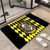 Mats for Entrance Door Mat Floor Mats The Badge of the Magic School Cute Carpet Bathroom Rug Decoration Home Accsessories Custom 3
