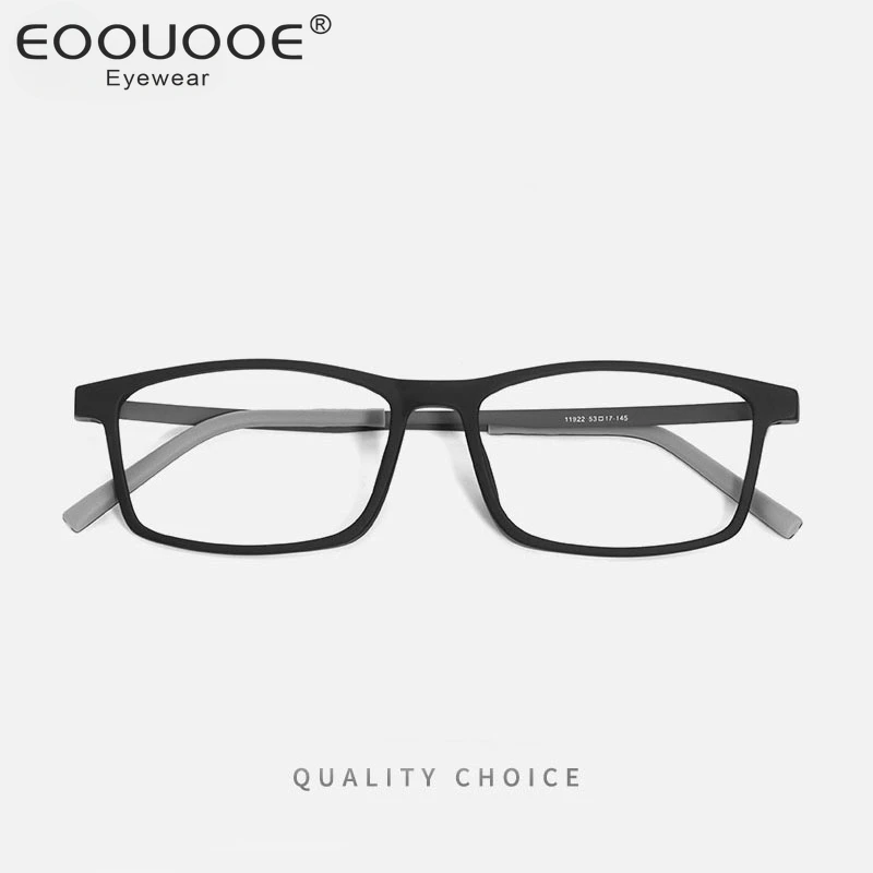 

Fashion Soft Plastic TR90 Titanium Glasses Frame Women Men's Eyeglasses Myopia Hyperopia Optical Prescription Eyewear 9g