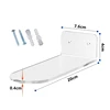 Floating Shoe Display Stand - 6 Shoe Shelf For Wall - Sneaker Levitation Display Shoe Wall Shelf 5