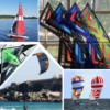1m Icarex Ripstop Fabric 35g/m² Ultralight PC31 Polyester Spinnaker Fabric Kitesurfing Stunt Kite RC Sailboats Repair&Make 6