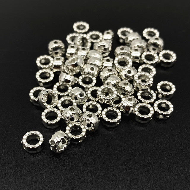 about 6mm Star Love Heart Gold Silver Color Loose Spacer CCB Acrylic Beads Jewelry Making Findings Charm Beads #ZZ04