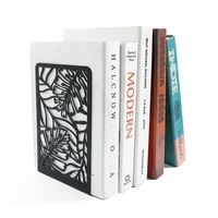 2Pcs Banana Leaf Book Ends for Book Lovers Bookend for Heavy Books Home Book rack Holder Office Desktop Supplies for Woman Man 2