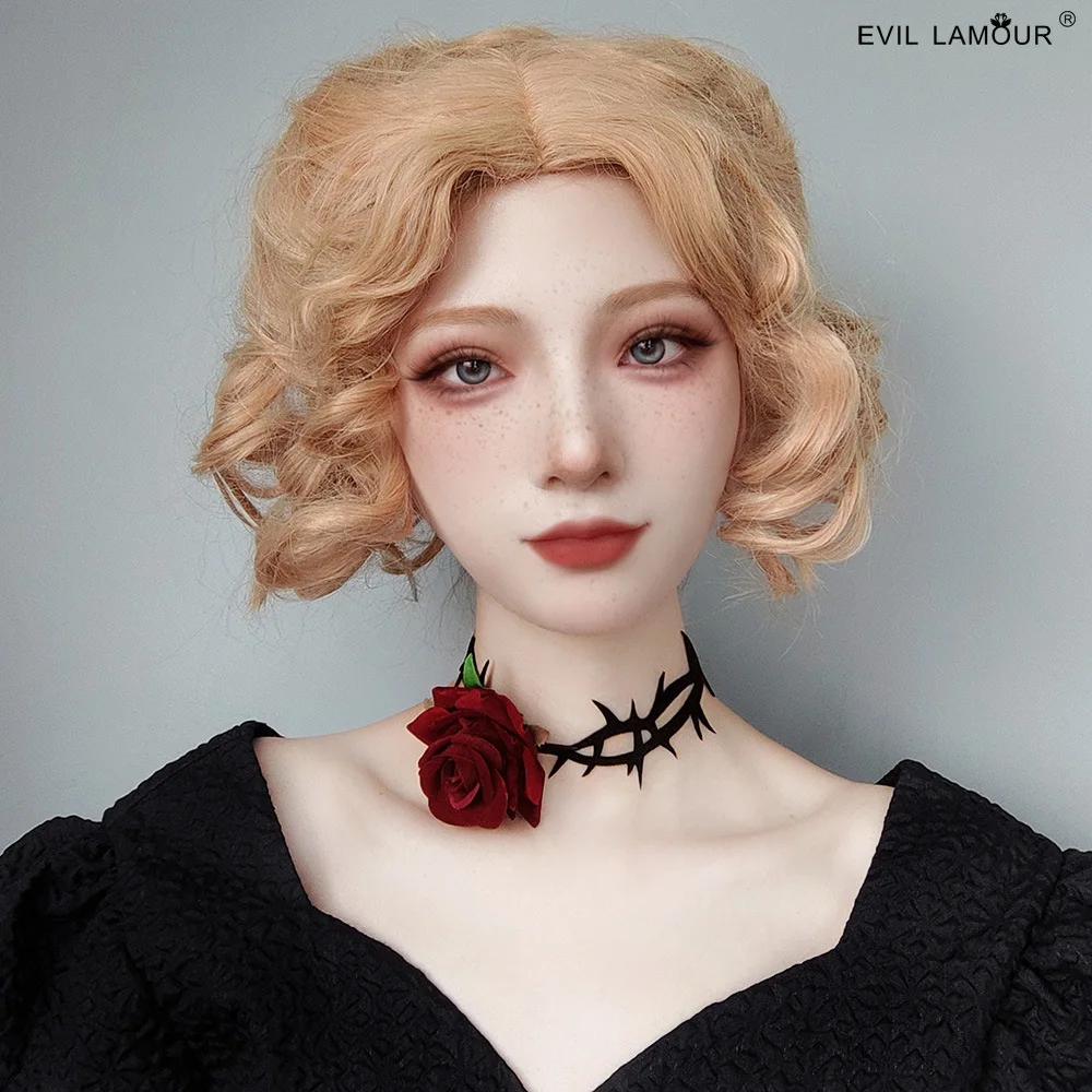 

Розовый ретро галстук регулируемый чокер воротник женское готическое ожерелье