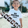 Big Brother Est 2025 Print Kid T-Shirt Child Summer T Shirt Tops Pregnancy Announcement Boys Shirts Toddler Short Sleeve Clothes 1