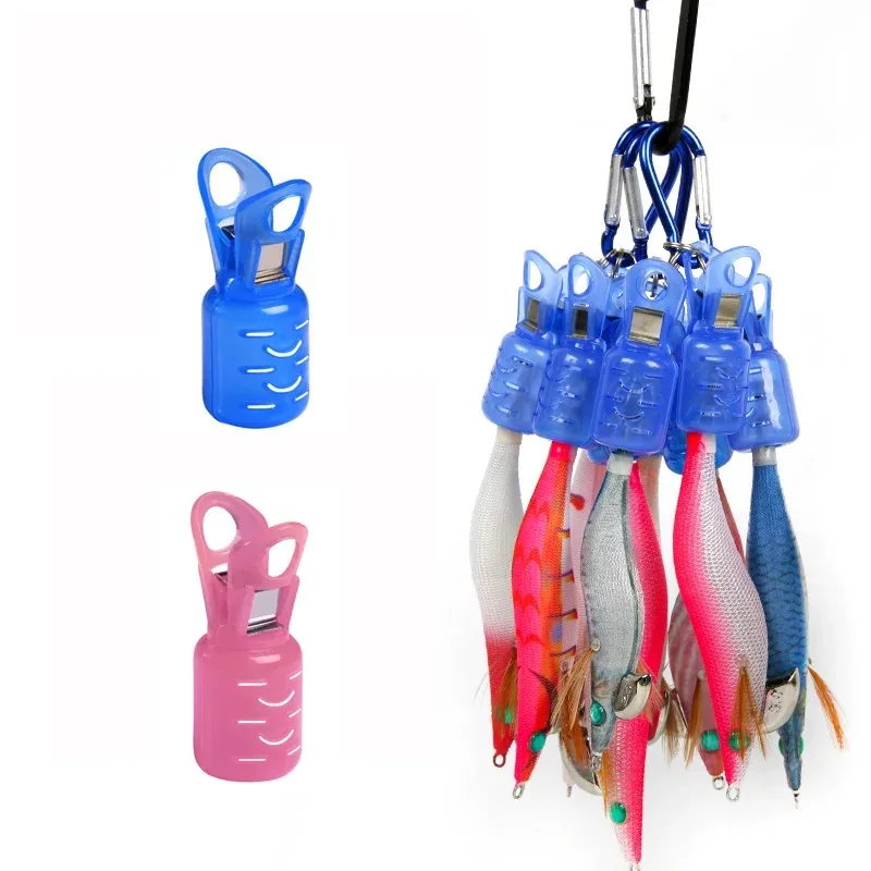 

9pcs Fishing Hook Protective Cover, PVC Shrimp Squid Hook Cover
