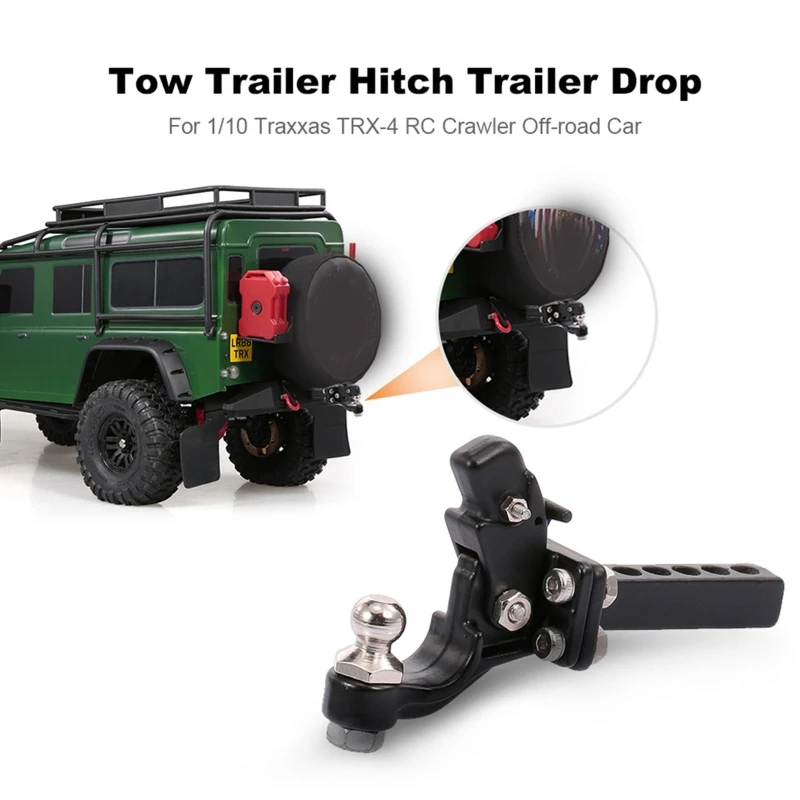 with exclusive discounts Cost less all the way Metal RC Hitch Trailer Hook for 110 Axial SCX10