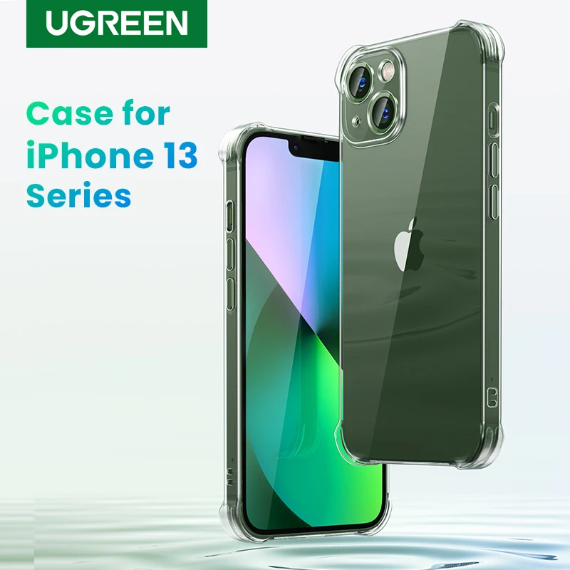 case iphone 13 pro max UGREEN Phone Case For iPhone 13 Pro Max TPU Shockproof Clear Case For iPhone Full Lens Protection Cover Transparent Phone Case case for iphone 13 pro max