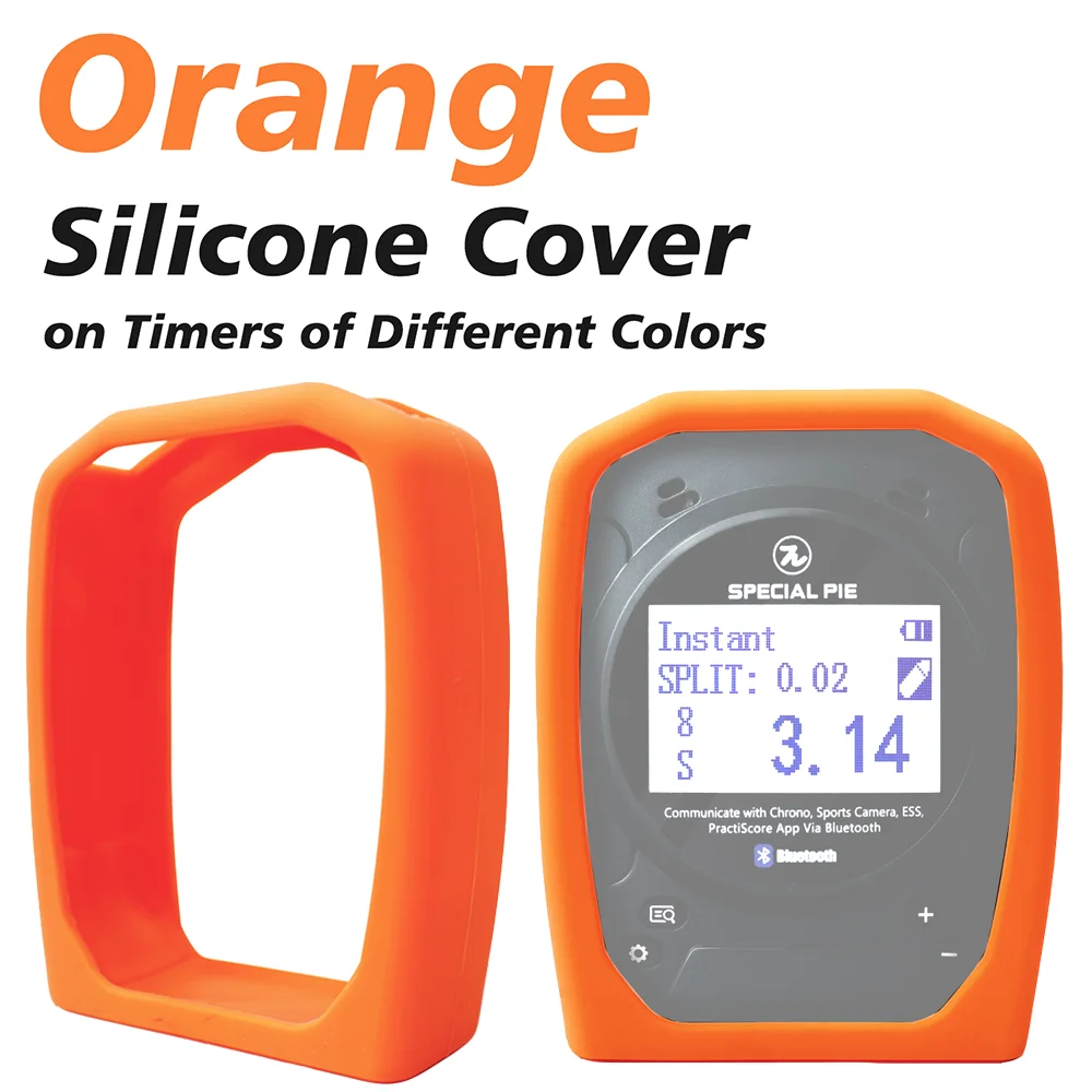 Special Pie M1A2 Shot Timer Silicone Color Skin Cover-Drop-Resistant Waterproof Stopwatch (Timer Not Included)