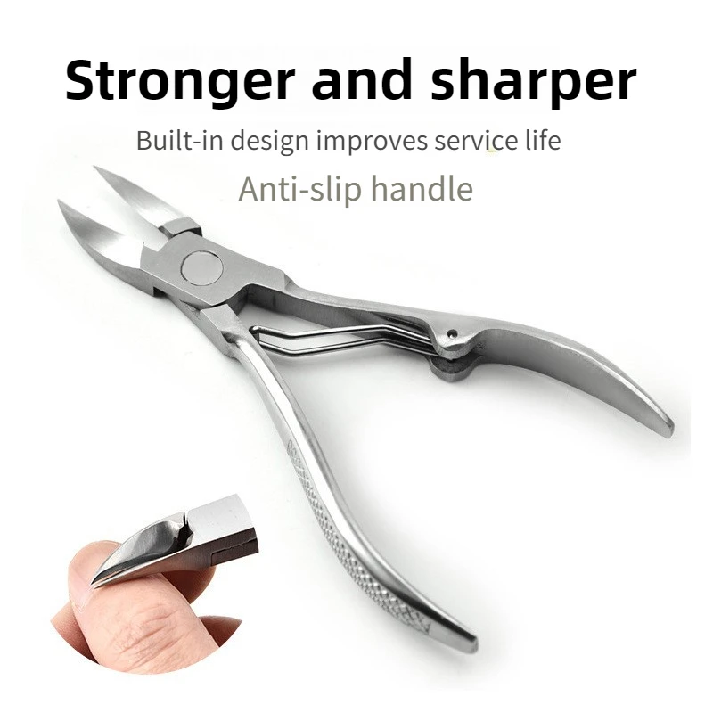Cuticle Nippers Nail Manicure Cuticle Scissors Clippers Trimmer Dead Skin Remover Pedicure Stainless Steel Cutters Tool