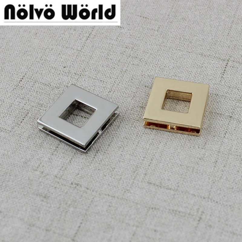 Arandelas de fundición a presión para bolsos, cinturones de metal, accesorios, ojales con tornillos, colores, 10mm, 50 unidades AliExpress