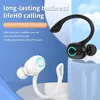 Bluetooth 5.2 Headset Business Wireless Earbuds Earphones Stereo Sport Game Headphone Ear-Hook Mini HIFI Bass Noise Cancelling 3