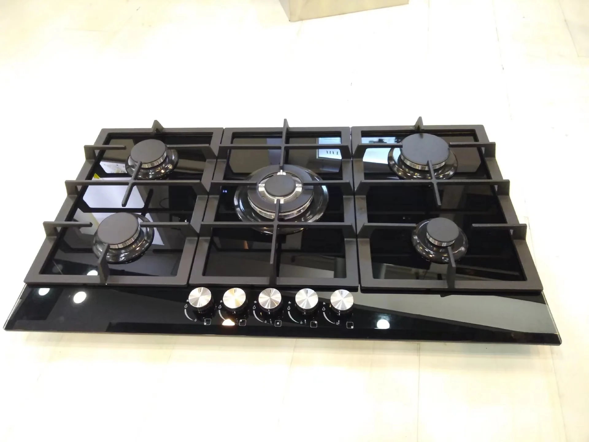 Five burner Gas Stove Commercial Gas Stove burner Countertop Kitchen 5 Cooker