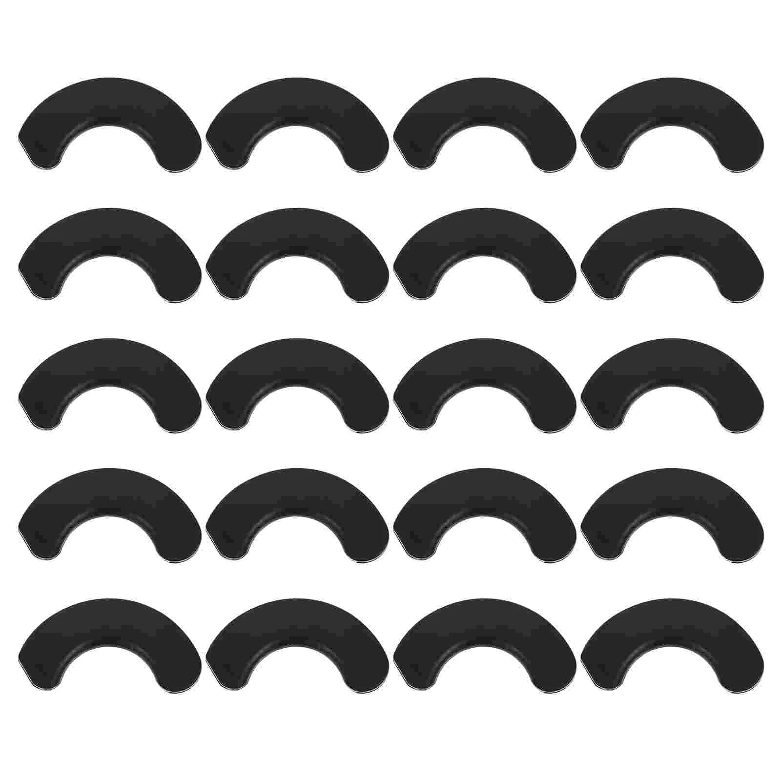 

20 Pcs Bracket Dumbbell Rest Fitness Portable Gym Machine Deadlift Wedge Wide Rubber Workout Tool