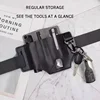 EDC Tactical Tool Holster Retro Outdoor Tool Belt Bag Sports Belt Bag Knife Holster Flashlight Holster 5