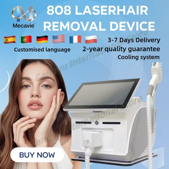 Professional Portable Soprano diode laser hair removal 4 Waves 755 940 1064 808nm CE certificate Alexandrite Device Permanent 1
