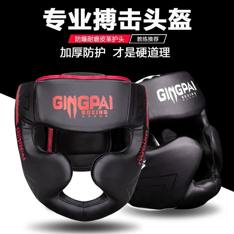

Шлем для кикбоксинга, карате, Муай Тай, Guantes De Boxeo, Бесплатная тренировка, сражение, головной убор, MMA, защита головы, Санда, взрослые