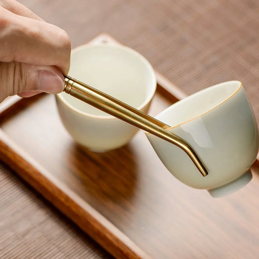 Brass Tea Clip Metal Toast Tong Pure Copper Toaster Bagel Bacon Tweezers Sugar Ice Tea Tong Teaware Kitchen Accessories Tool