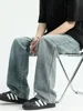 90% Cotton Jeans Men's 2024 New Fashion Retro High Street Pants Loose Casual Soft Male Brand Clothing Denim Trousers 5