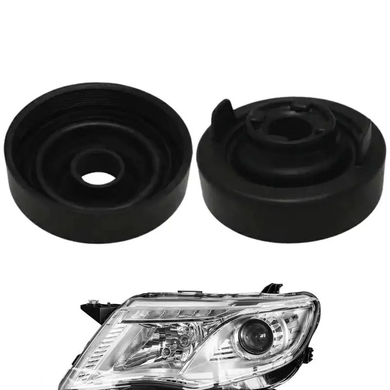 

LED Headlight Dust Cover Black Waterproof Headlight Rubber Cover Dustproof Sealing Cover Cap Headlight Dust Cover For LED