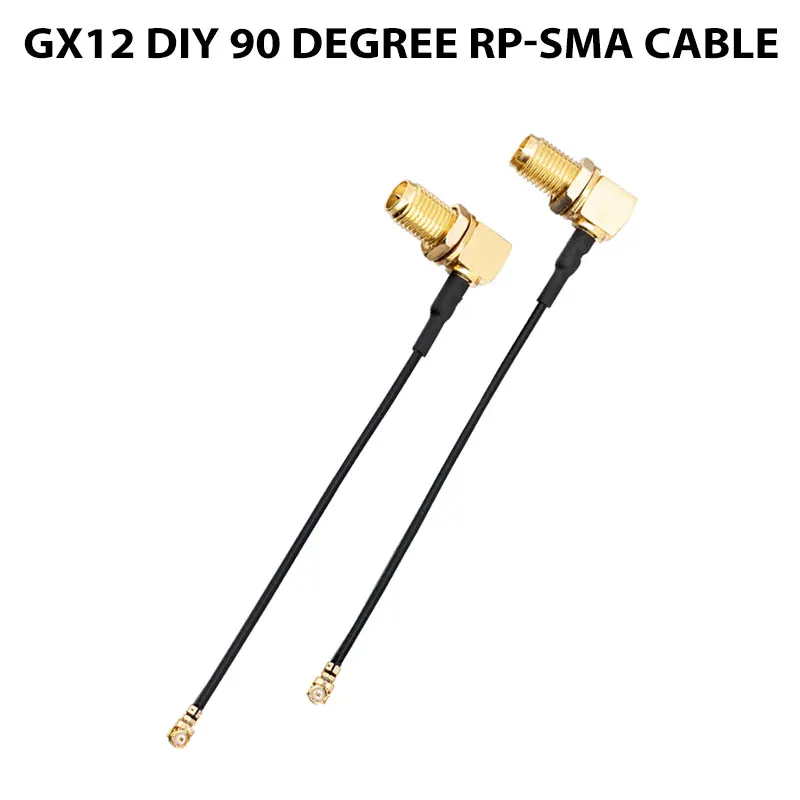 GX12 DIY 90 Degree RP-SMA Cable