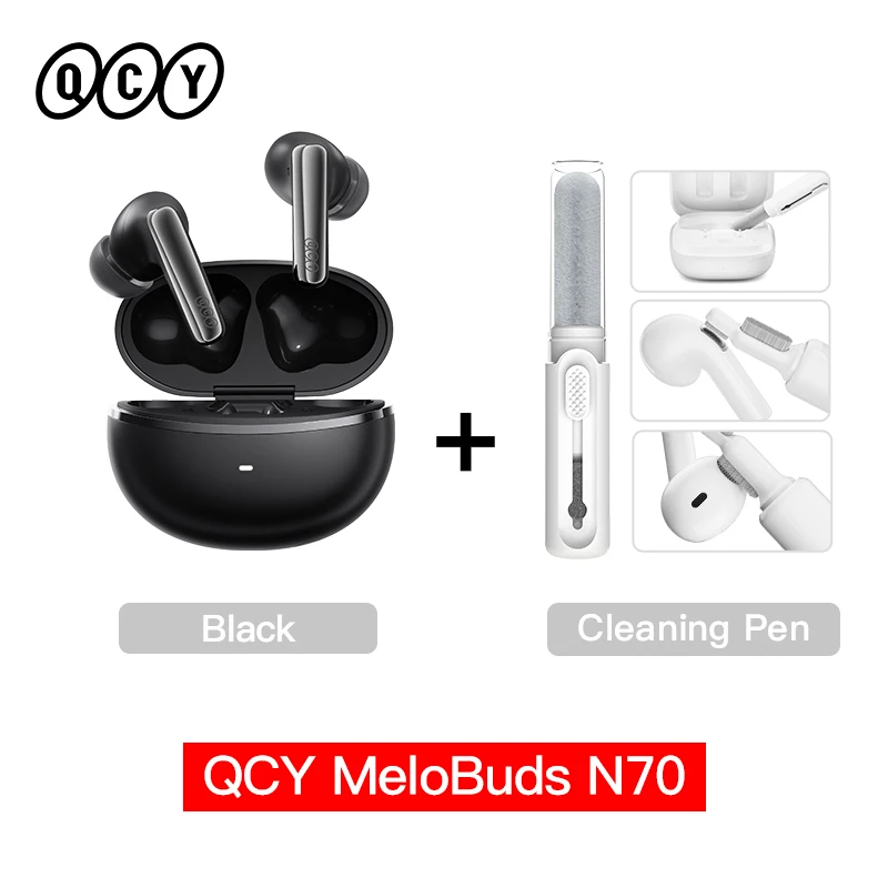 QCY MeloBuds N70 سماعات أذن لاسلكية ANC قابلة للتك...