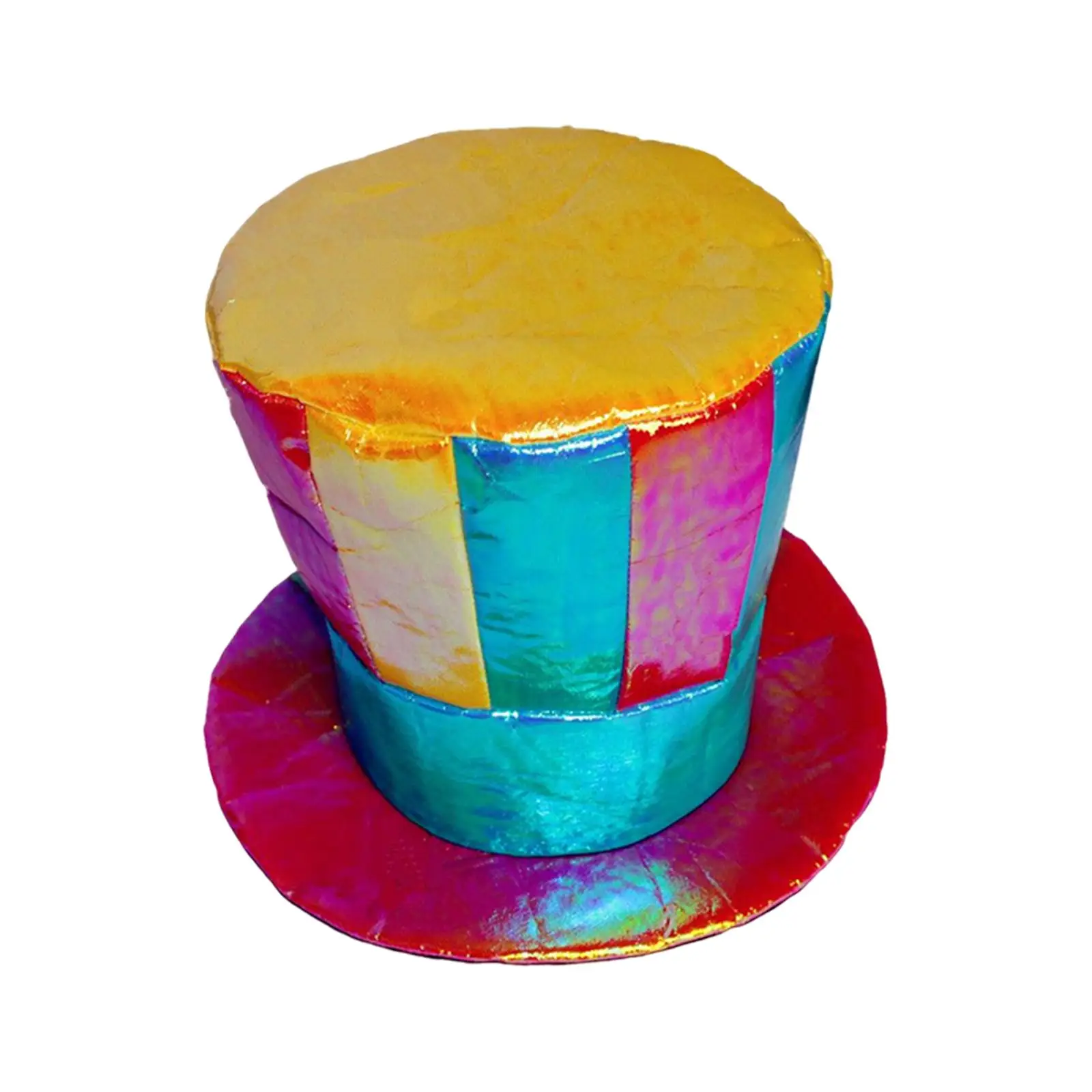 Clown Top Hat Costume Accessory Supplies Masquerade Show Head Gear
