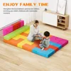 18pcs Modular Kids Play Couch, Blocks Theme Foam, Children's Sofas 4