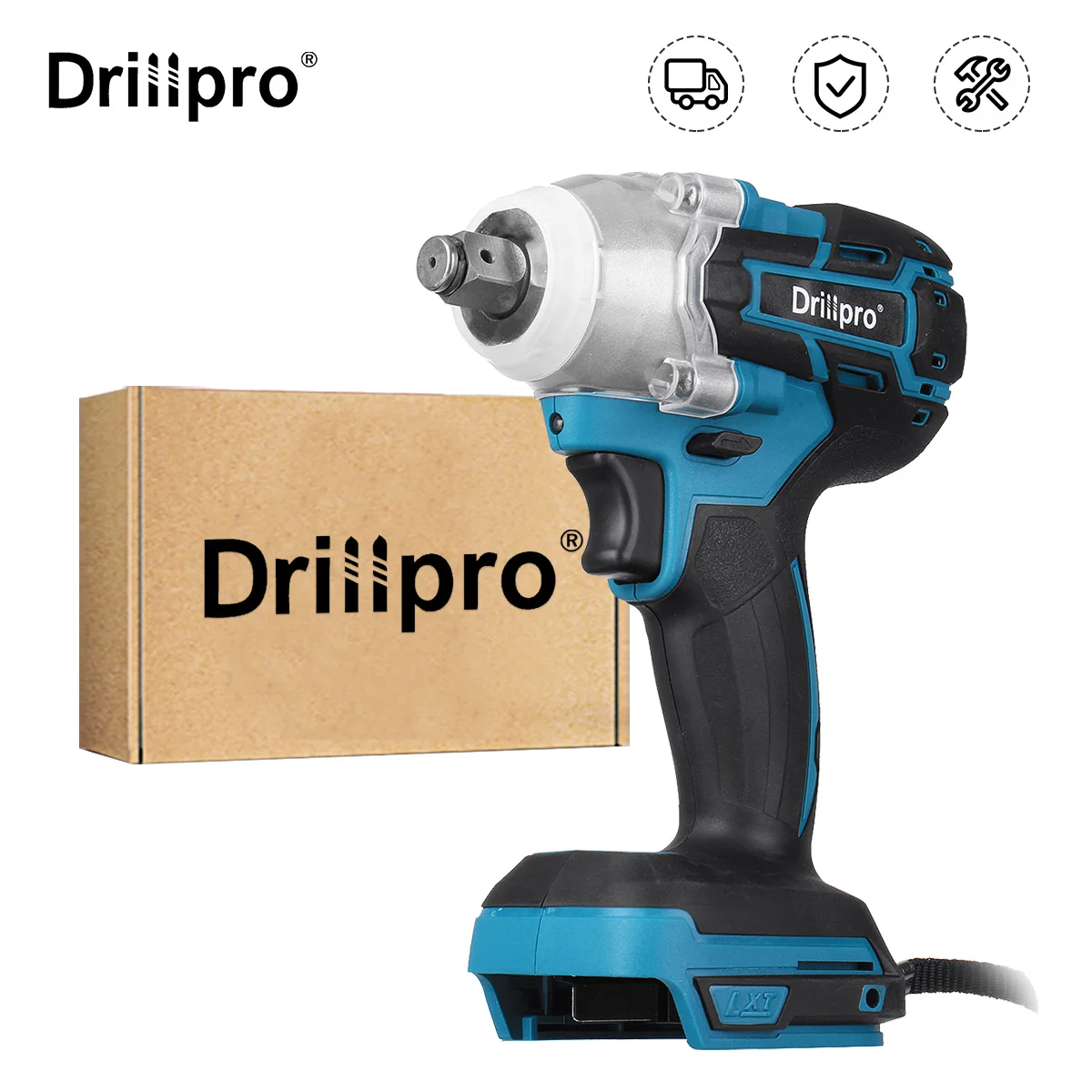 Шуруповерт Drillpro, 1/2 нм, дюйма