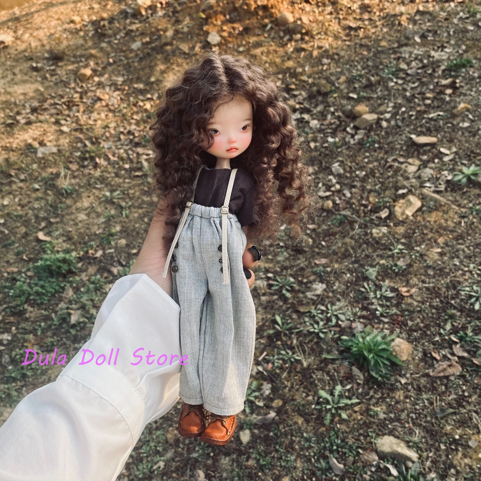 블라이스 랜두두 랜다즈 ob24 ob22 리카카 1/6 인형용 듀라 인형옷 레트로 상의 ? 바지와 치마