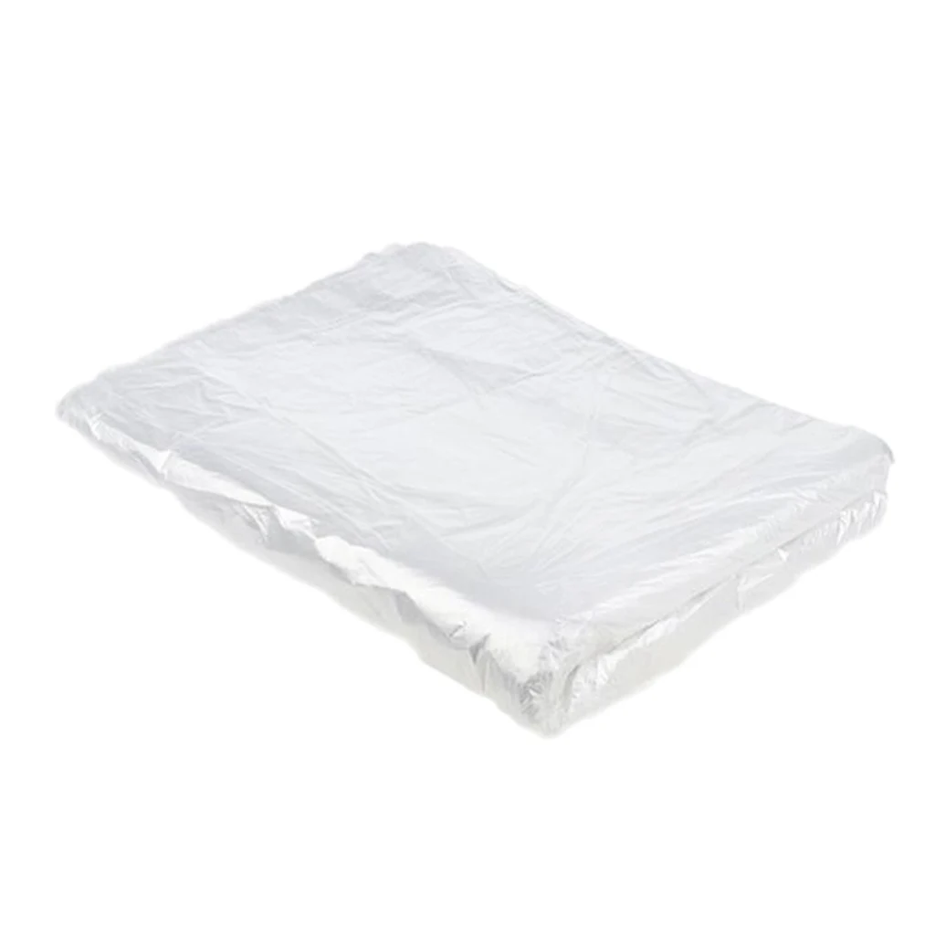 

200x Disposable Haircut Cap Dresses Hairdresser Barber Capes