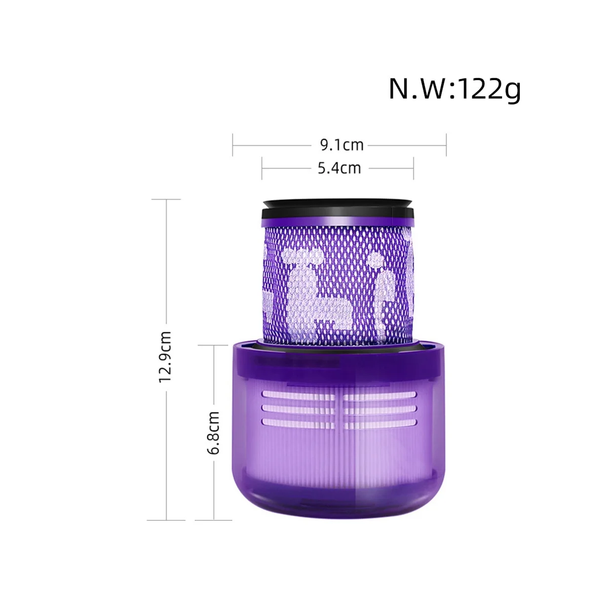 Per Dyson V11 Animal / V11 Torque Drive / V15 Rileva Accessori Per Dyson Filter Cyclone Aspirapolvere Di Ricambio