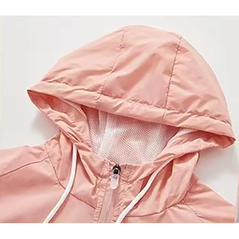 Golf Women's Clothing Spring and Autumn New Outdoor Quick drying Sports Jacket Breathable Hooded Windbreaker Casual Thin Coat