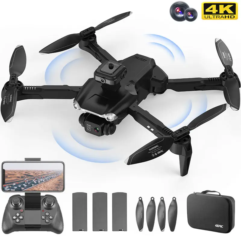WIFI FPV 드론, 광각 HD 4K/1080P 카메라, 360 ° 장애물 회피 R..