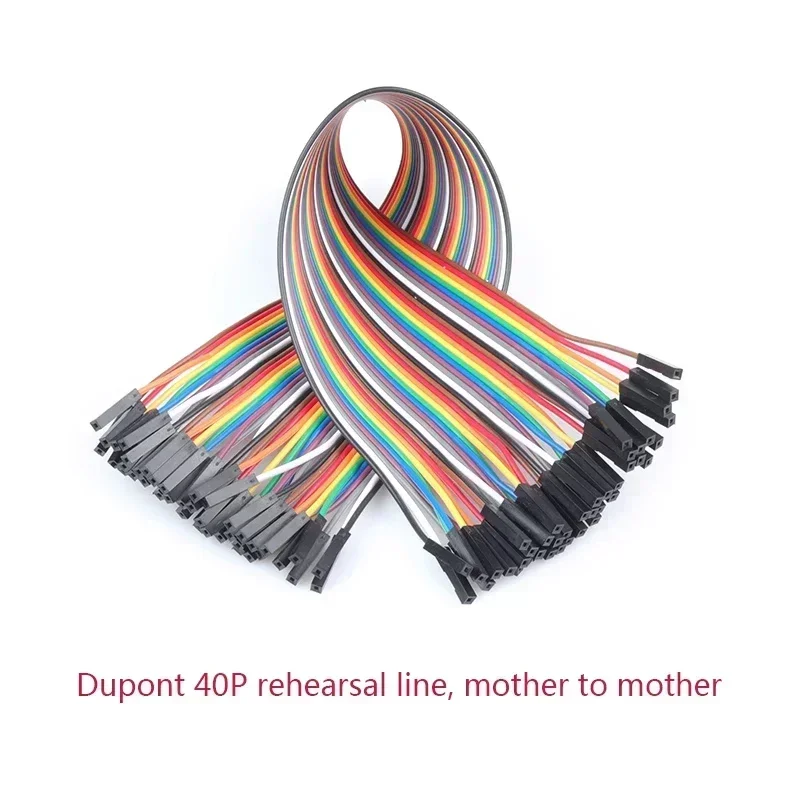 20CM DUPONT female to 2.54MM female PITCH 2.54 2P-1P JUMPER CABLE WIRE FOR PCB connector wire connectors