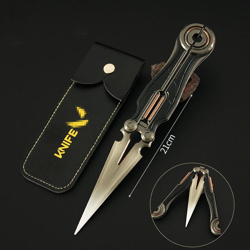 Vantant Figure Champions Aura Anime Figurine Cosplay Arma Coltello Metallo Gioco Tattico Vandalo Reaver Karambit Toys For Kid
