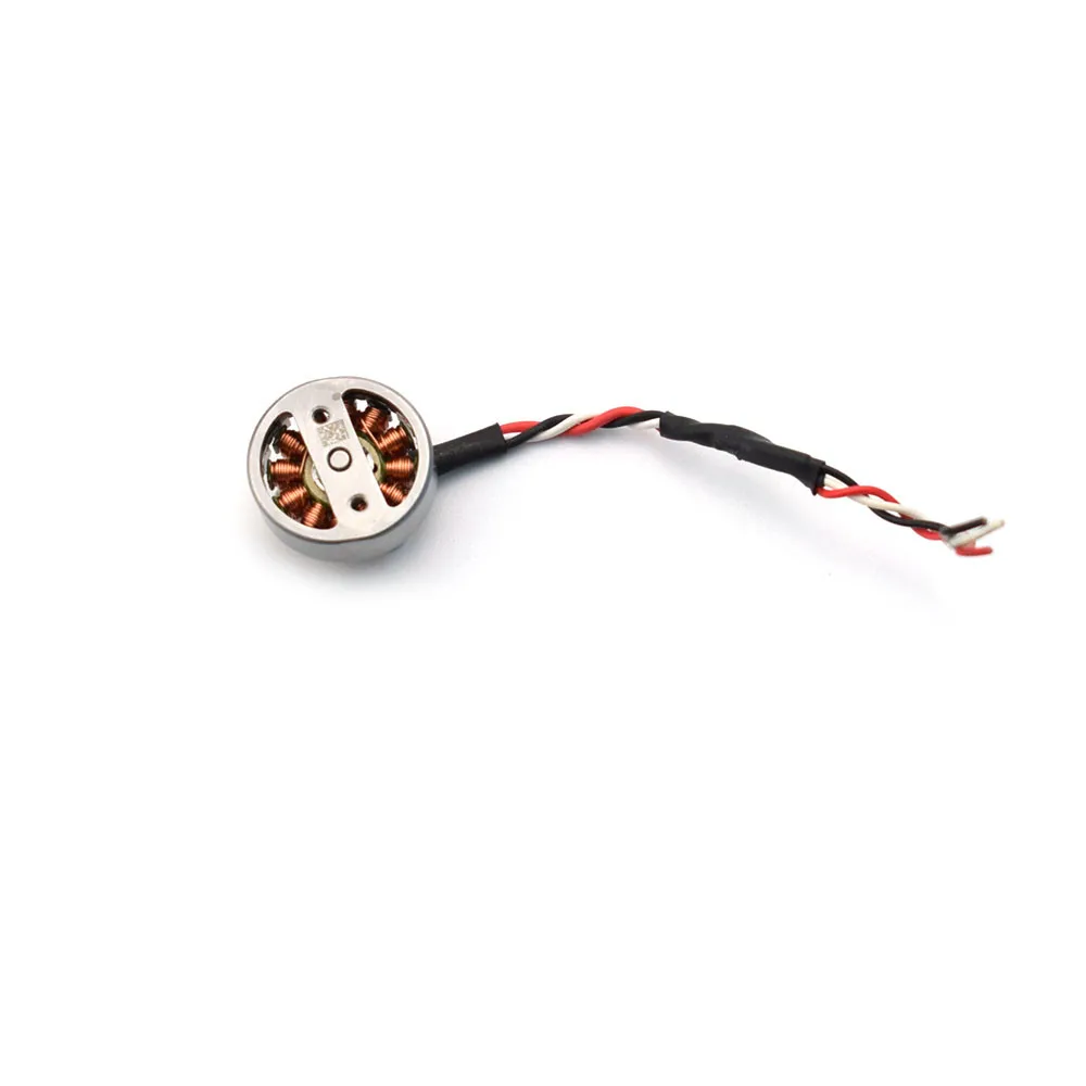 Moteur de bras avant pour DJI Mini 2, installé sur le drone, vue de côté.