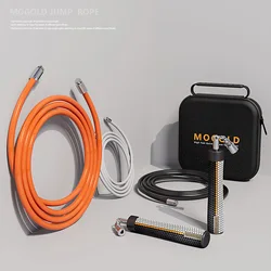 Weighted Jump Rope for Fitness Workouts - Professional Exercise Equipment for Men and Women (T64-BLACK)