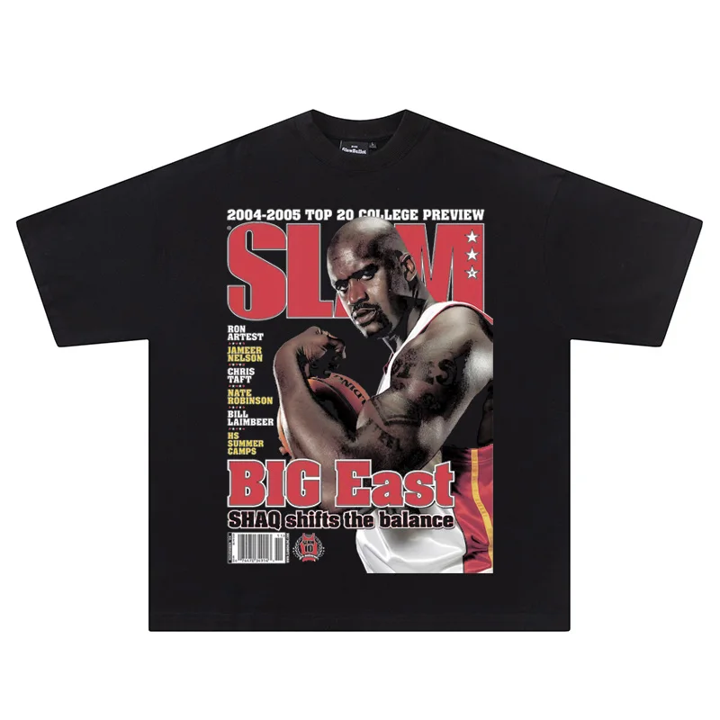 New Basketball Star Printed Cotton Children's T-Shirt American Casual Sports Men's And Women's T-Shirt Loose Couple Top 6