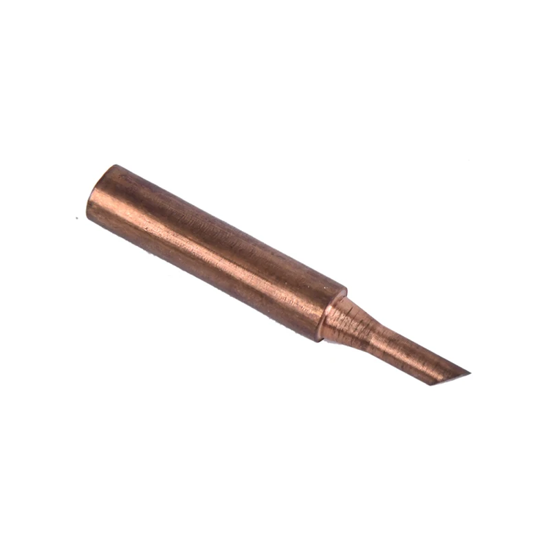 5pcs Pure Copper 900M-T Soldering Iron Tip soldering iron tip Lead-free Solder Tips Welding Head