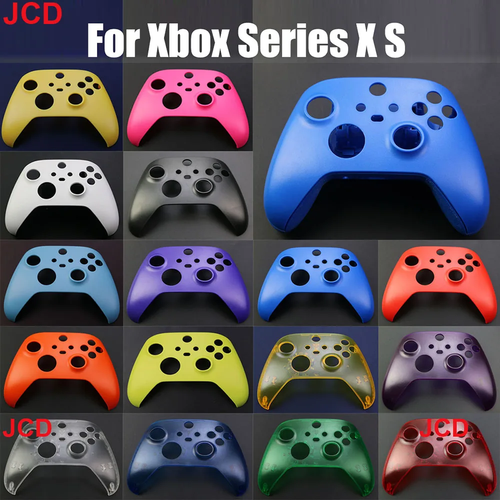 Xbox 시리즈 S X용 JCD 게임 핸들 컨트롤러, 전면 쉘 상단 하우징, 쉘 페이스플레이트 커버 교체, 1 개