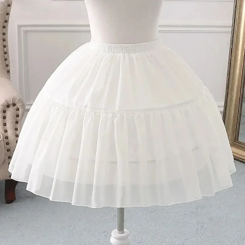 Women Elastic High Waist Ballet Sweet Skirt Bowknot Mesh Tulle Petticoat Dress Underskirt | petticoat skirt,petticoat underskirt,wedding underskirt,lolita petticoat,flower girl underskirt,wedding petticoat,vintage underskirt,tulle tutu skirt
