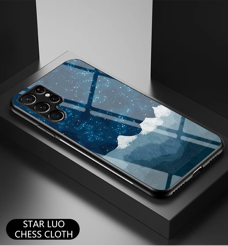 Custodia in vetro rigido DECLAREYAO S21 FE per Samsung Galaxy S22 S21 S20 Ultra S10 S9 S8 Plus Custodia sottile per Samsung _voghion.com