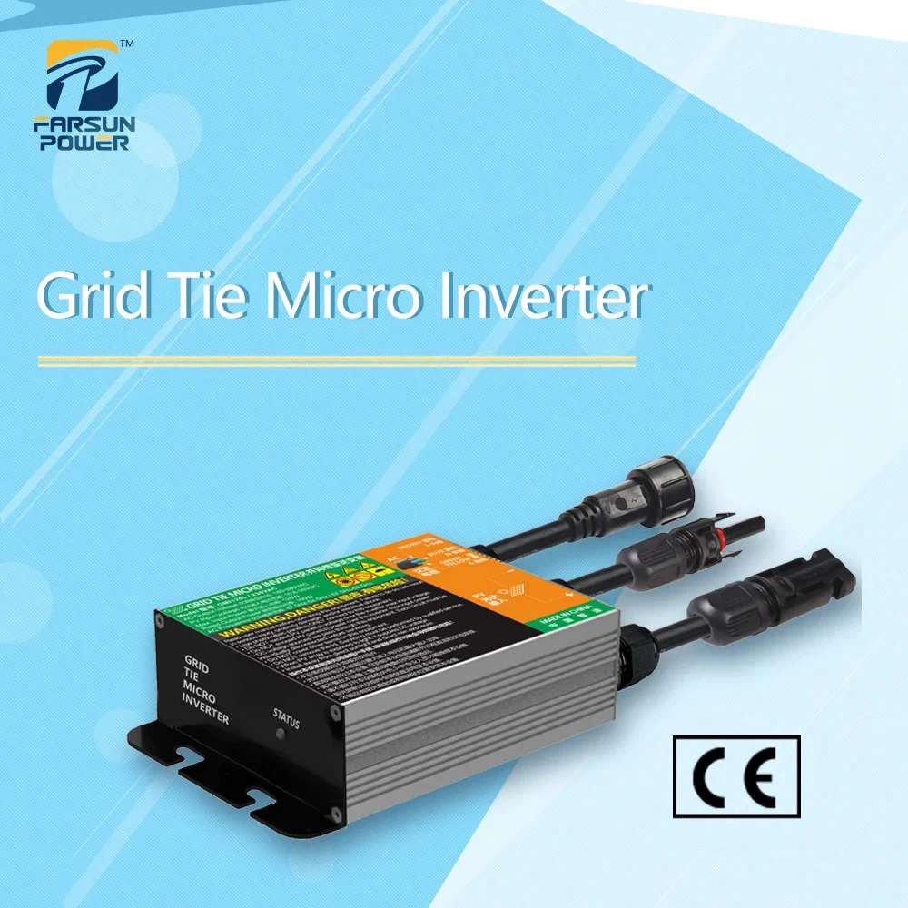 

DC 10.8-50V Input To Output AC 110-240V MPPT Solar PV Grid Tie Micro Inverter Power 120W/150W/180W/260W/300W/350W/500W/600W/700W