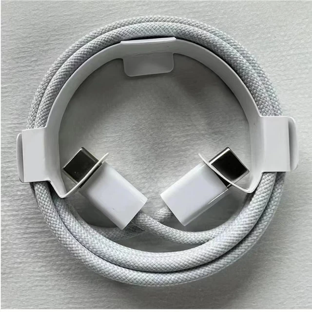 GENUINE APPLE WOVEN BRAIDED 60W USB- C TO USB-C CHARGING CABLE