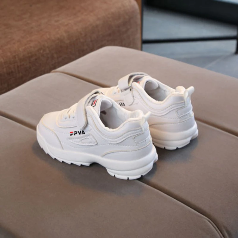 Kids Boys Girls Fashion Sneakers Baby Toddler Little Kids Leather Trainers Children School Sport Shoes Child Soft Running shoes sports shoes baby shoes kids sneakers kids shoes kids sports shoes