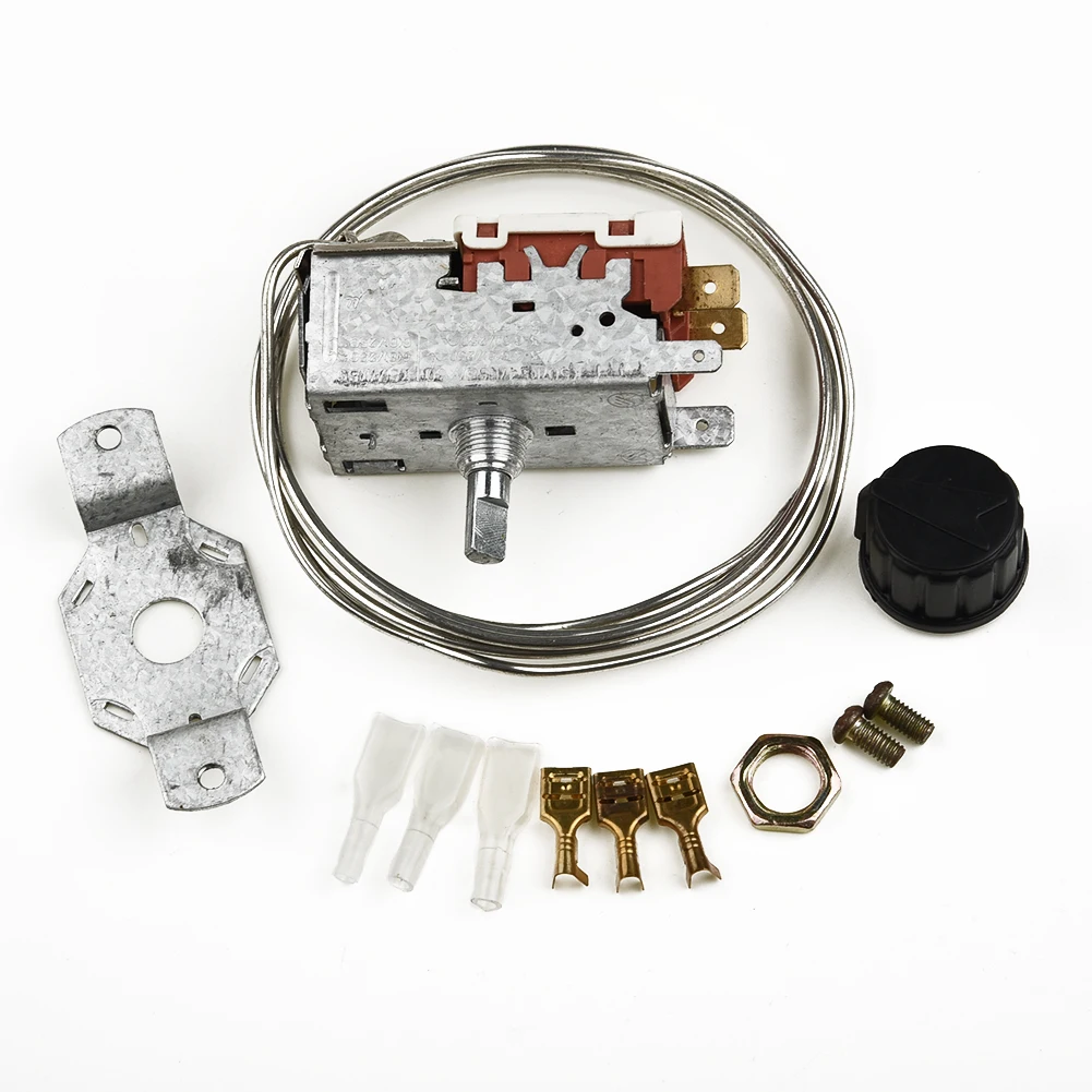 1set Refrigeration Thermostat Temperature Control Switch For Cabinet For A Wide Range Of Refrigerators Replace Parts Appliances