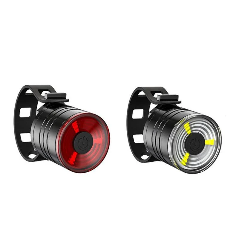 Bike Front Rear Light Taillight 200lm Cycling Night Riding Safety