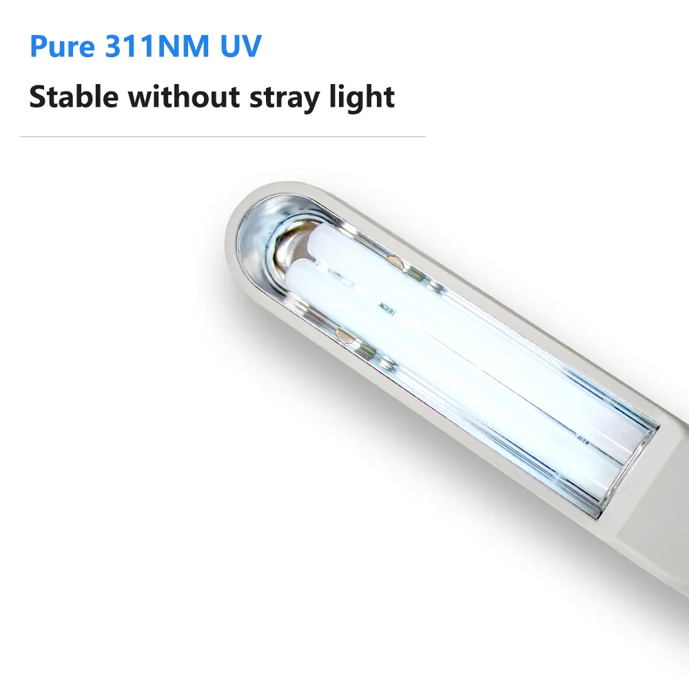 311nm Ultraviolet Phototherapy Instrument use UVB Philips Lamp UV for Vitiligo Psoriasis White Spots Skin Disease - Image 6