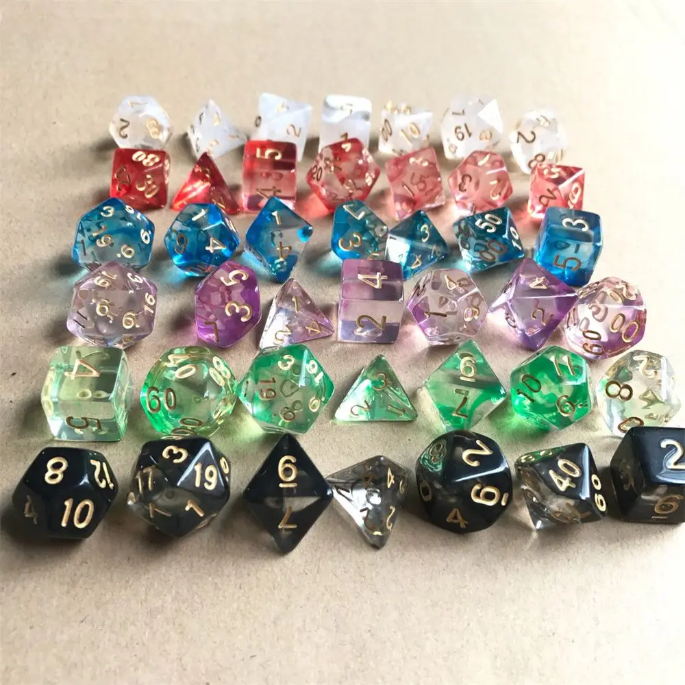 TRPG DND 다면체 게임 액세서리 파티 용품 게임 액세서리 레저 엔터테인먼트 주사위